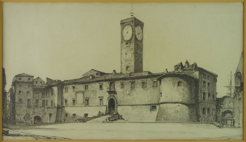 1936 - Civitavecchia: la rocca